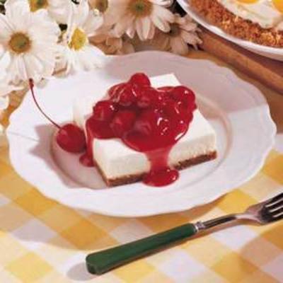 cheesecake de cereja canela praças