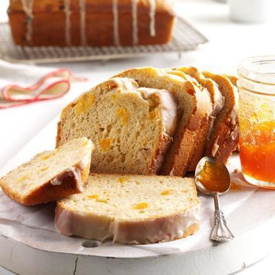 damasco macademia porca gemada pão com esmalte