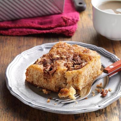 bolo de café de canela mais saudável