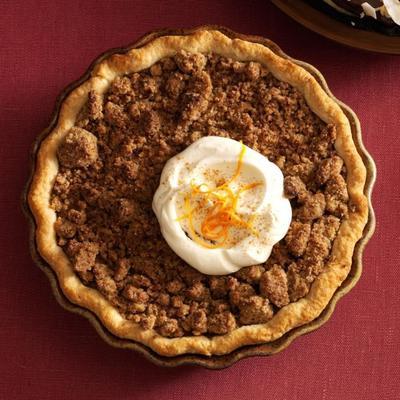 torta de batata doce laranja com streusel de gengibre