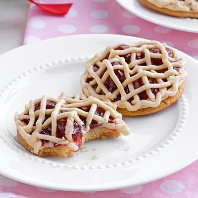 biscoitos de torta de cereja clássicos