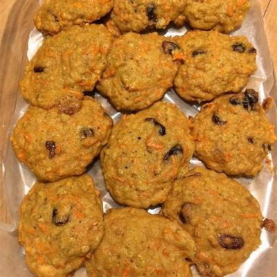 biscoitos de cenoura craisin® de aveia