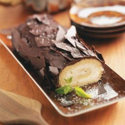 bolo de log yule
