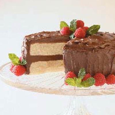 bolo de camada amarelo