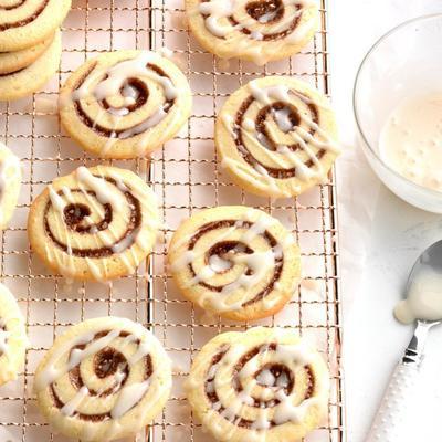 bolinhos de pão de canela