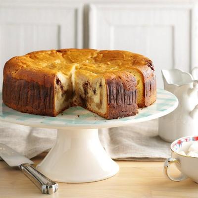 cheesecake de rolo de canela