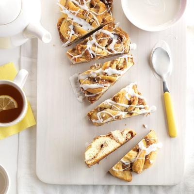 café da manhã escamoso dinamarquês