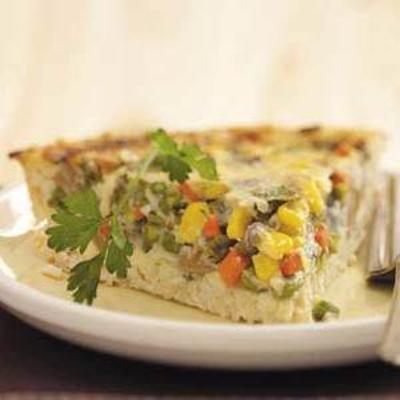 quiche de legumes da primavera