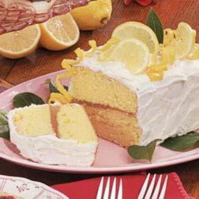 bolo de camada de limão gostoso