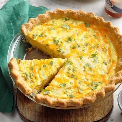 chille rellenos quiche