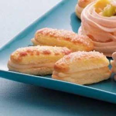 sanduíches de creme ladyfinger