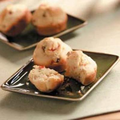 muffins de pimentão calico