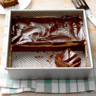 brownies de grãos de café