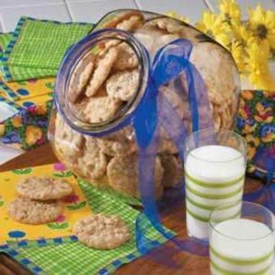 biscoitos de aveia crocantes