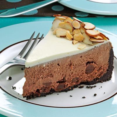 cheesecake de chocolate rico