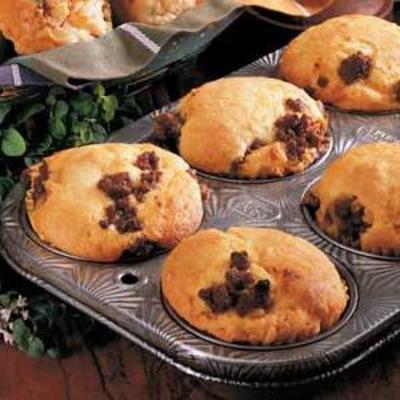 muffins de milho grelhados