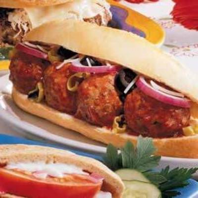 subs almôndegas peppy