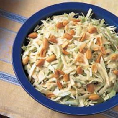 salada de repolho com molho de mostarda