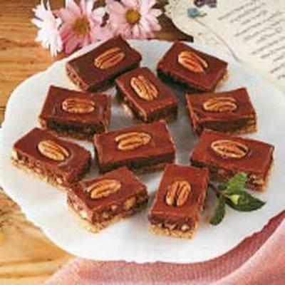 brownies de camada tripla