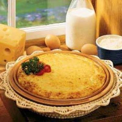 quiche suíço crustless