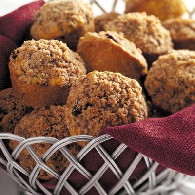 muffins de aveia de abóbora