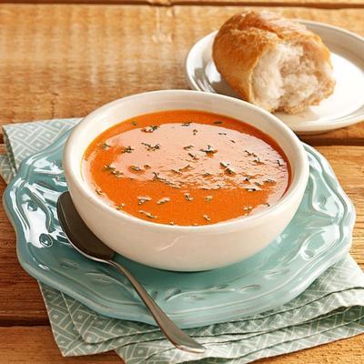 creme simples de sopa de tomate