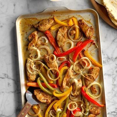 fajitas veggie de frango