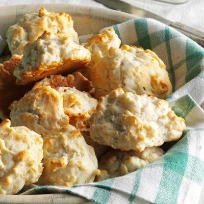 bolachas de cebola e alho