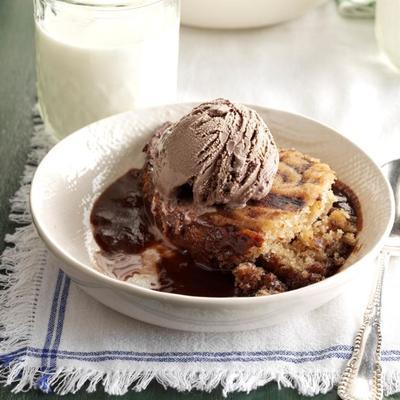 bolo de manteiga de amendoim fudgy