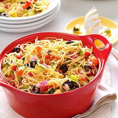 salada de macarrão califórnia