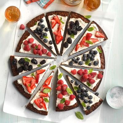 remendo da baga pizza do brownie