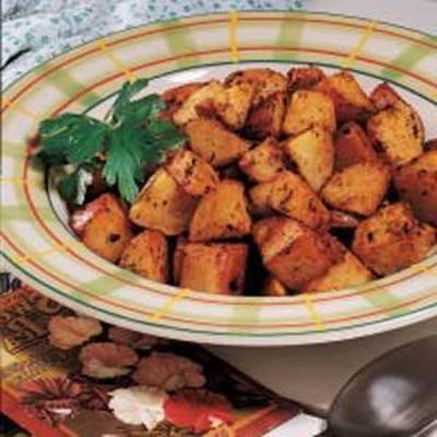 frigideira batatas vermelhas