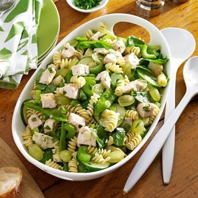 salada de frango espinafre