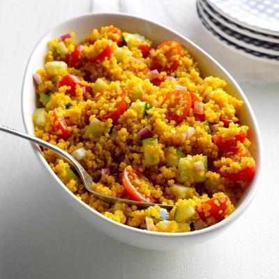 salada de quinoa ao curry