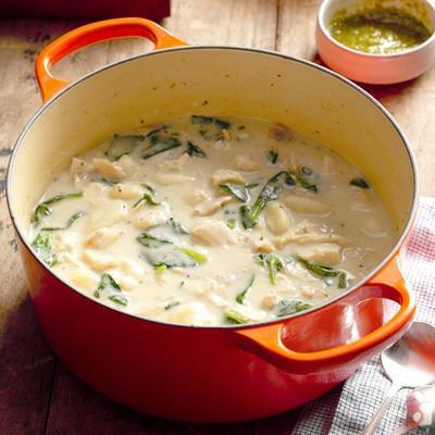 sopa de nhoque de frango nhoque