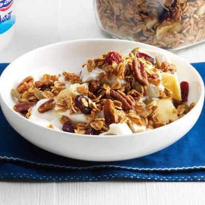 granola linda manhã maple