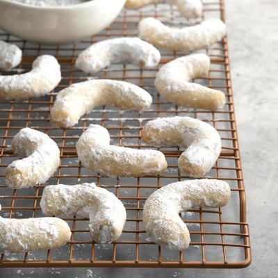 bolinhos de shortbread da amêndoa grega