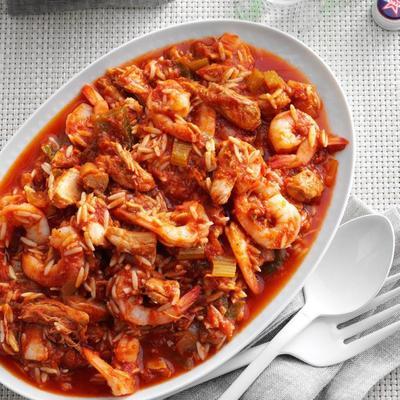 camarão italiano n macarrão