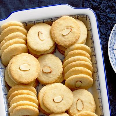 biscoitos de gengibre amêndoa