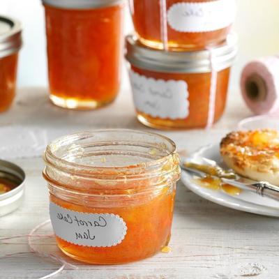 geléia de bolo de cenoura