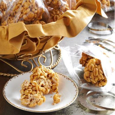 bolas de trigo tufado