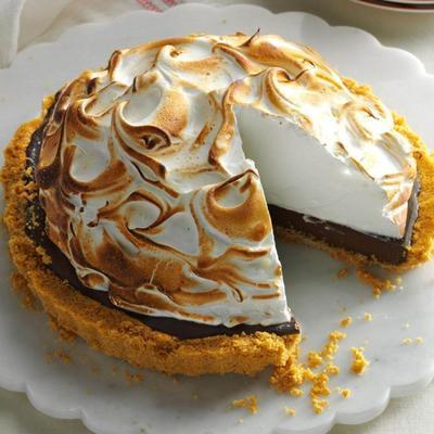 torta de chocolate smores