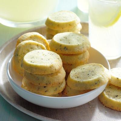 cookies de caixa de gelo de limão tomilho