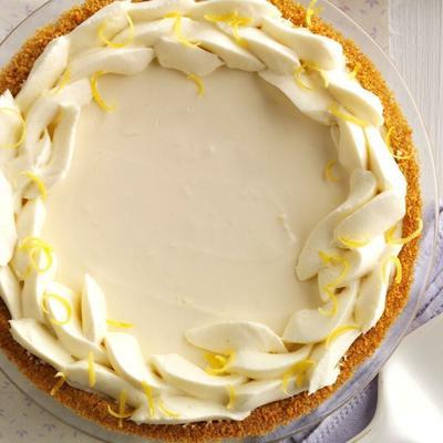 Torta de limão com gelo italiano