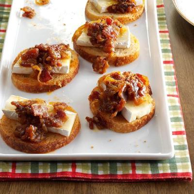 geléia de carne de porco de pascocello com brie