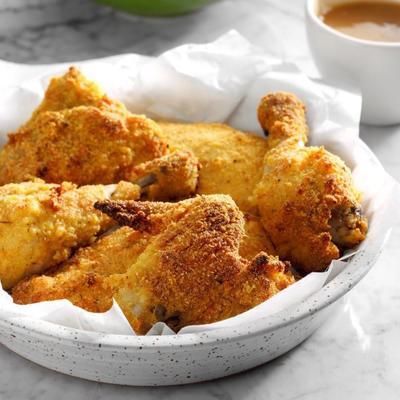 frango frito de fubá
