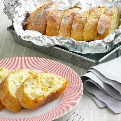 pão de alho cebolinha