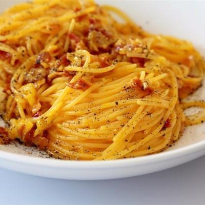 espaguete à carbonara tradizionali