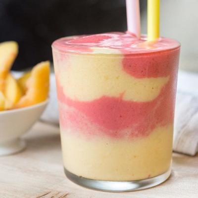 smoothie de morango com pêssego da yoplait®