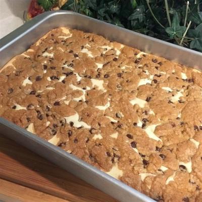 fácil bolo de queijo de massa de biscoito de chocolate